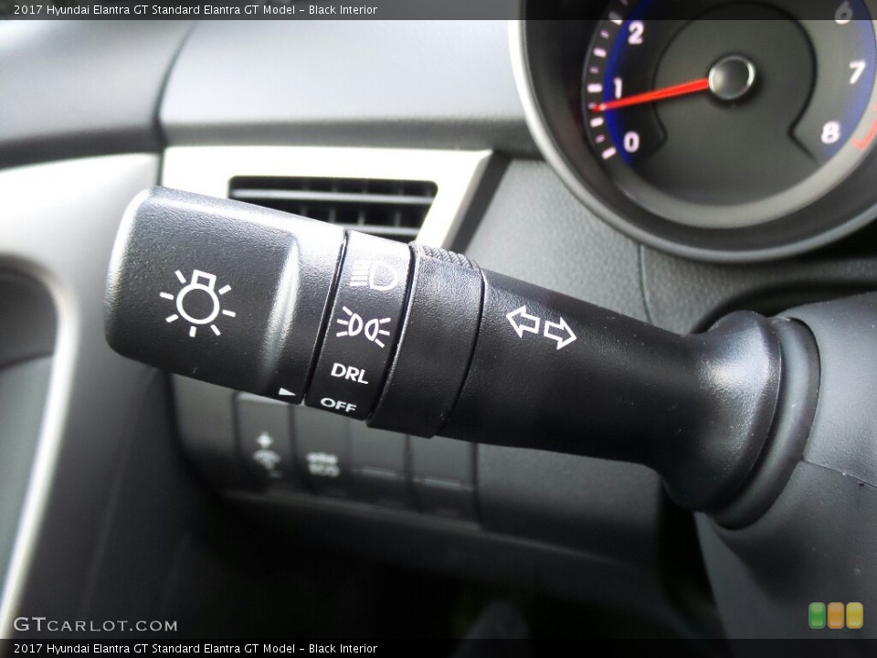 Black Interior Controls for the 2017 Hyundai Elantra GT  #116483566