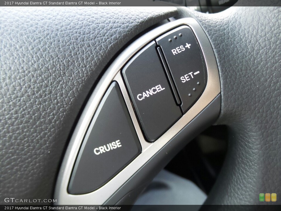 Black Interior Controls for the 2017 Hyundai Elantra GT  #116483590