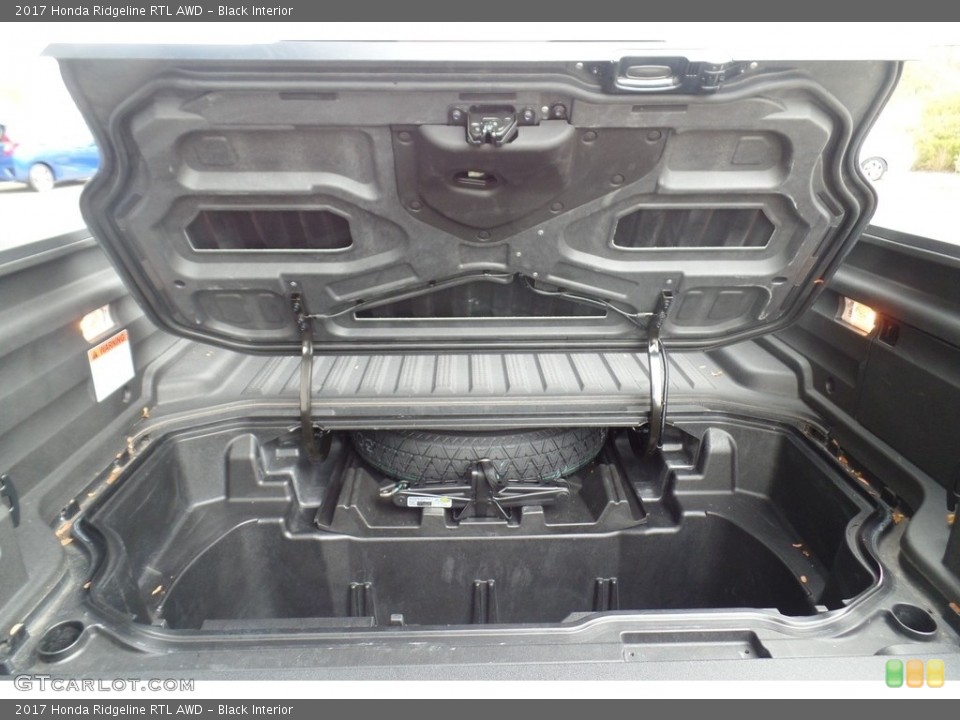 Black Interior Trunk for the 2017 Honda Ridgeline RTL AWD #116483605