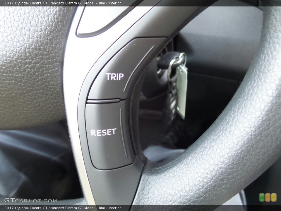 Black Interior Controls for the 2017 Hyundai Elantra GT  #116483623