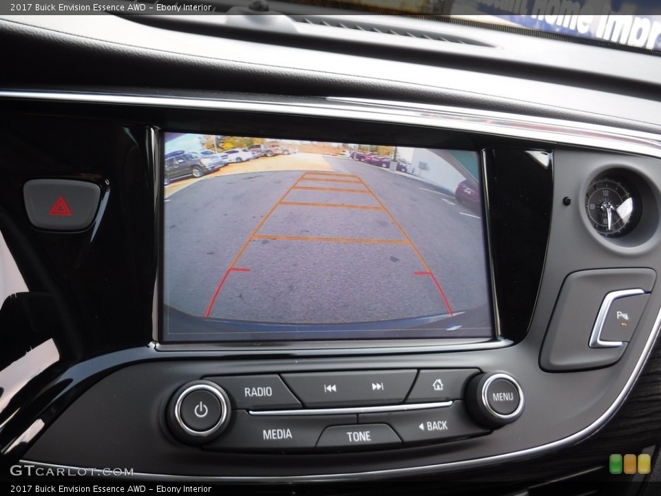 Ebony Interior Controls for the 2017 Buick Envision Essence AWD #116484103
