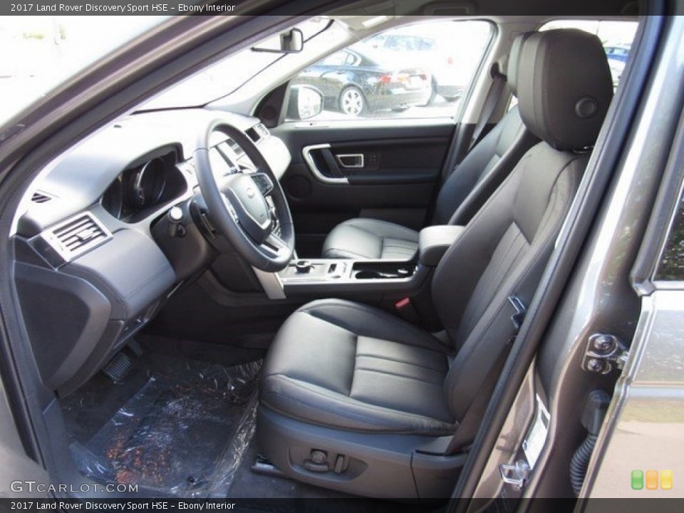 Ebony Interior Photo for the 2017 Land Rover Discovery Sport HSE #116485114