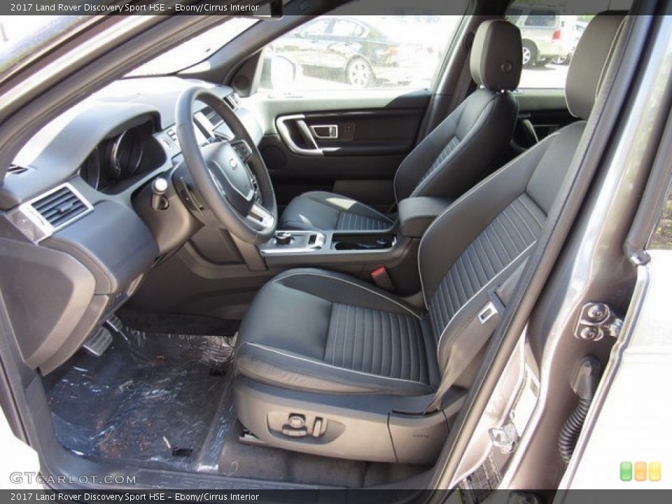 Ebony/Cirrus Interior Photo for the 2017 Land Rover Discovery Sport HSE #116485519