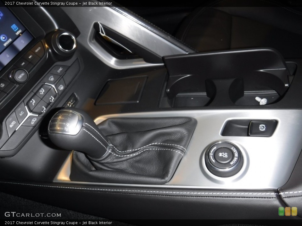 Jet Black Interior Transmission for the 2017 Chevrolet Corvette Stingray Coupe #116486515