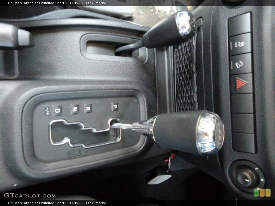 Black Interior Transmission for the 2015 Jeep Wrangler Unlimited Sport RHD 4x4 #116488350