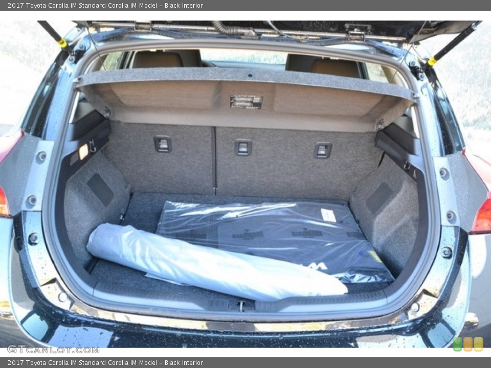 Black Interior Trunk for the 2017 Toyota Corolla iM  #116489403