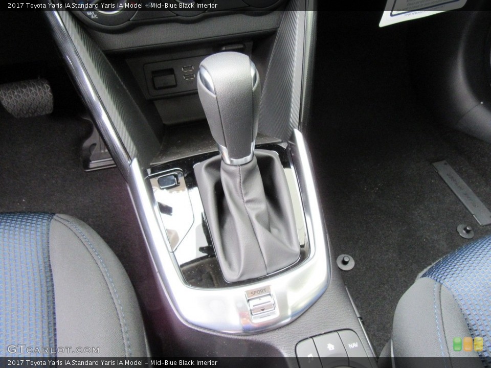 Mid-Blue Black Interior Transmission for the 2017 Toyota Yaris iA  #116490966