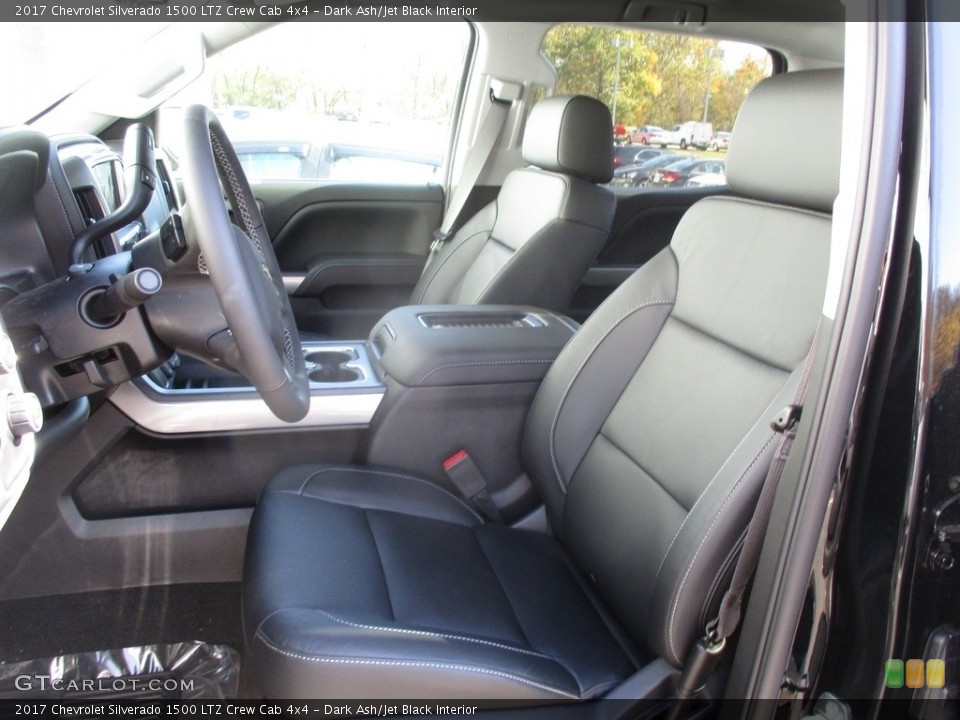Dark Ash/Jet Black Interior Front Seat for the 2017 Chevrolet Silverado 1500 LTZ Crew Cab 4x4 #116494680