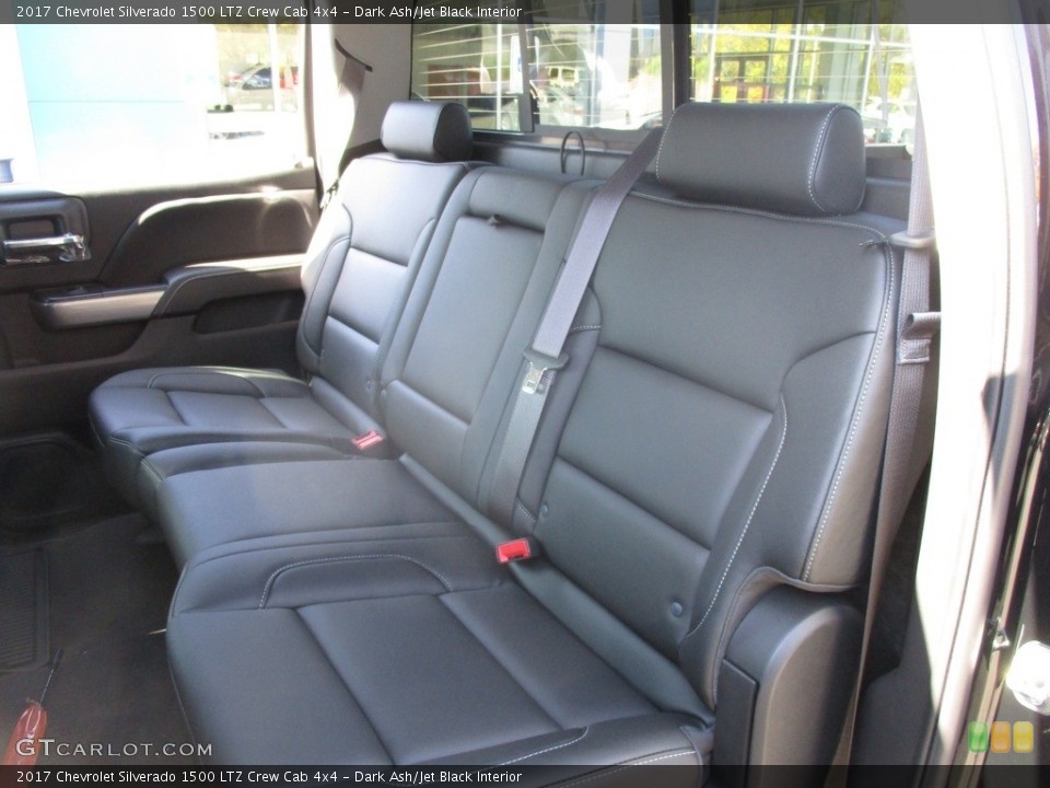 Dark Ash/Jet Black Interior Rear Seat for the 2017 Chevrolet Silverado 1500 LTZ Crew Cab 4x4 #116494705