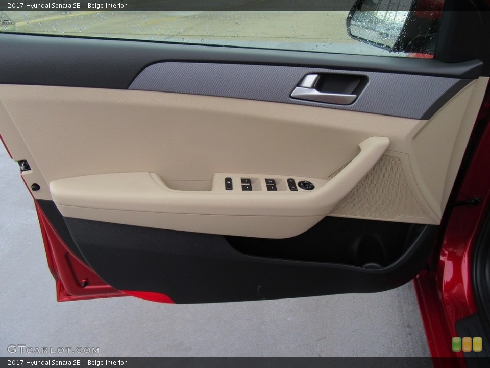 Beige Interior Door Panel for the 2017 Hyundai Sonata SE #116496869