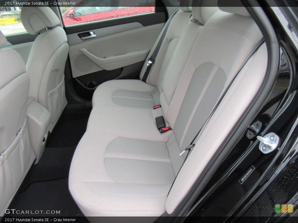 Gray Interior Rear Seat for the 2017 Hyundai Sonata SE #116497767