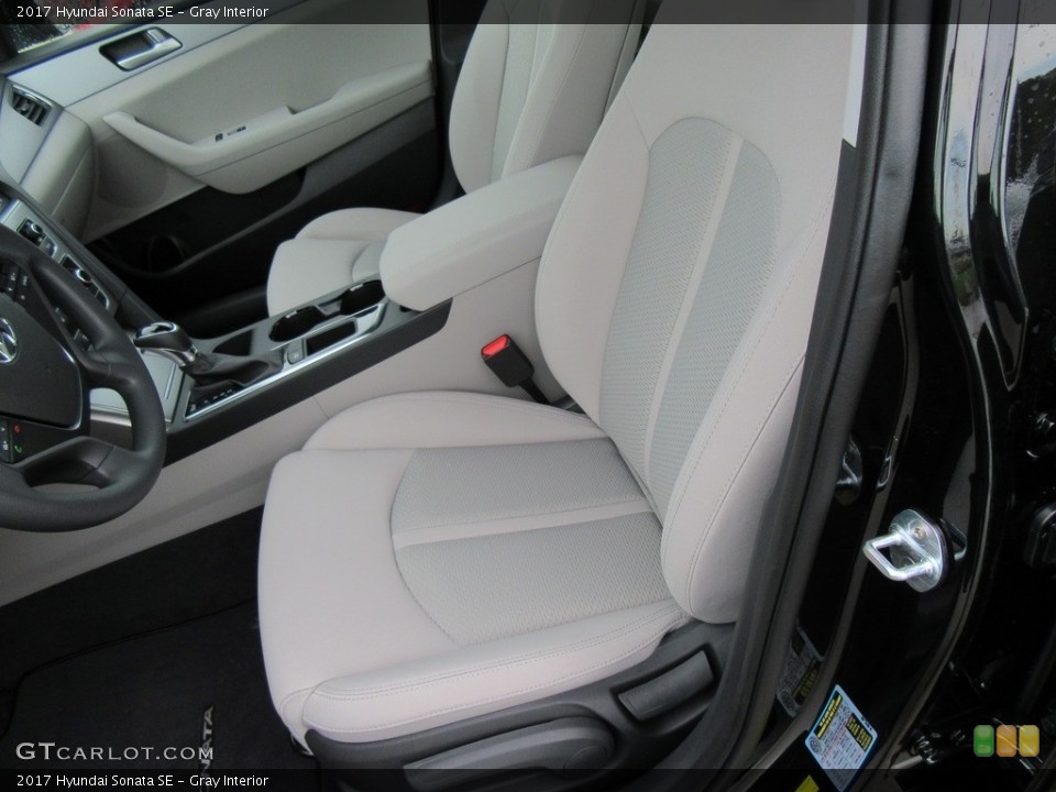 Gray Interior Front Seat for the 2017 Hyundai Sonata SE #116497851