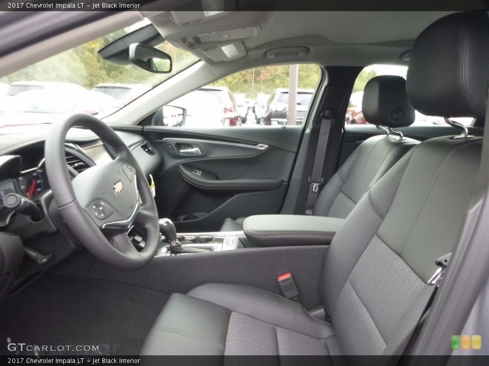 Jet Black Interior Front Seat for the 2017 Chevrolet Impala LT #116503422