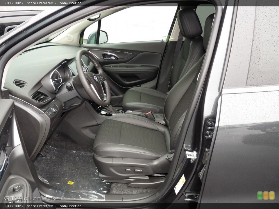 Ebony Interior Photo for the 2017 Buick Encore Preferred #116503461