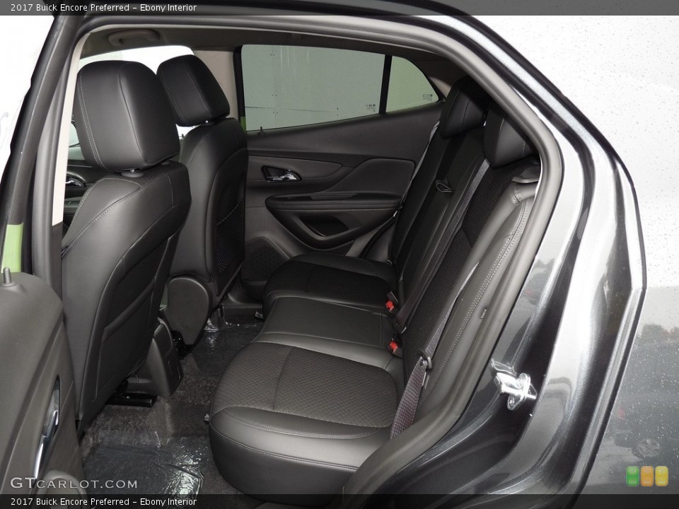 Ebony Interior Rear Seat for the 2017 Buick Encore Preferred #116503494