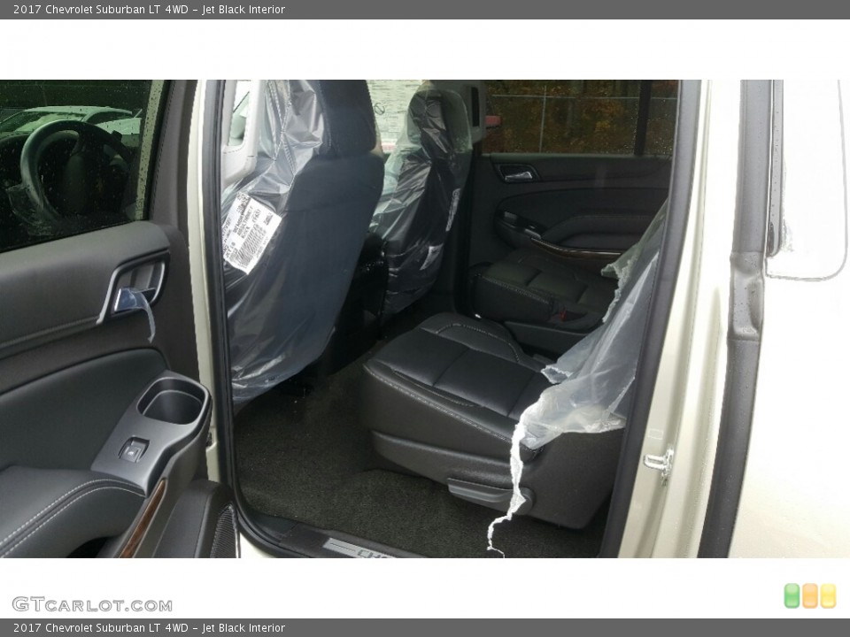 Jet Black Interior Rear Seat for the 2017 Chevrolet Suburban LT 4WD #116513192