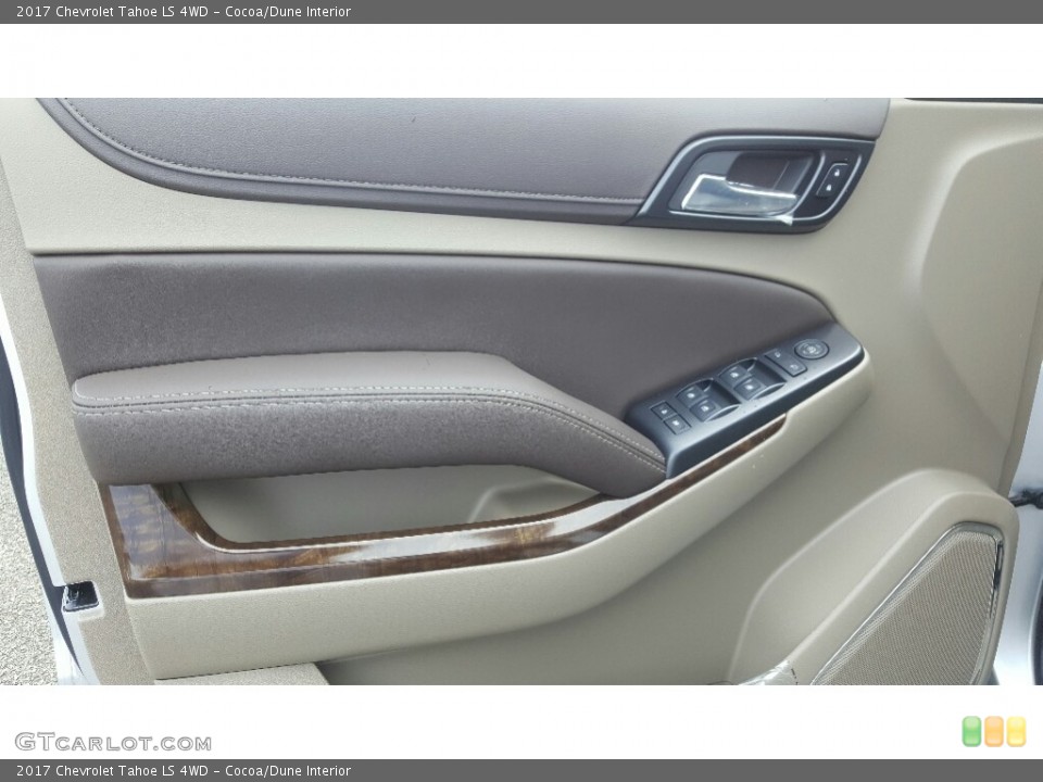 Cocoa/Dune Interior Door Panel for the 2017 Chevrolet Tahoe LS 4WD #116515706