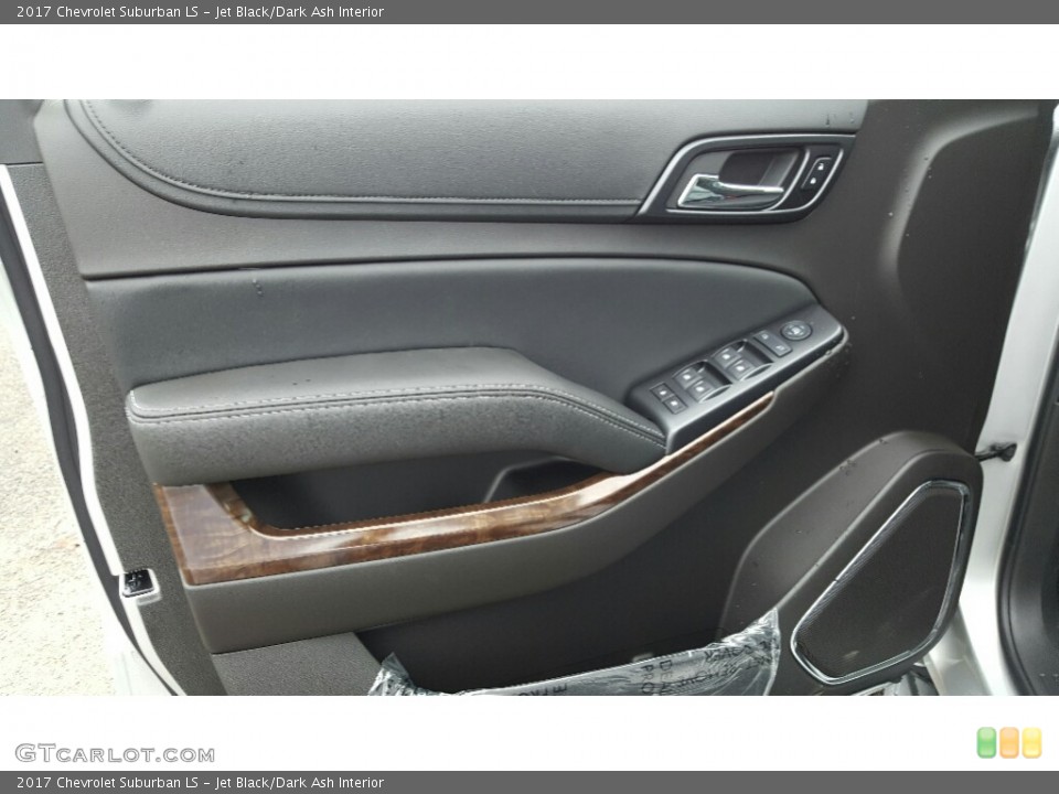 Jet Black/Dark Ash Interior Door Panel for the 2017 Chevrolet Suburban LS #116516283
