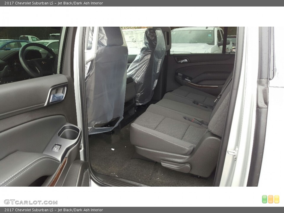 Jet Black/Dark Ash Interior Rear Seat for the 2017 Chevrolet Suburban LS #116516343