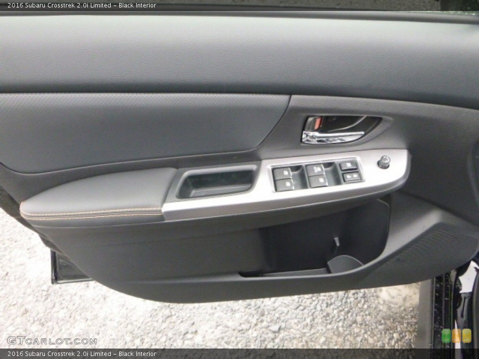 Black Interior Door Panel for the 2016 Subaru Crosstrek 2.0i Limited #116524740