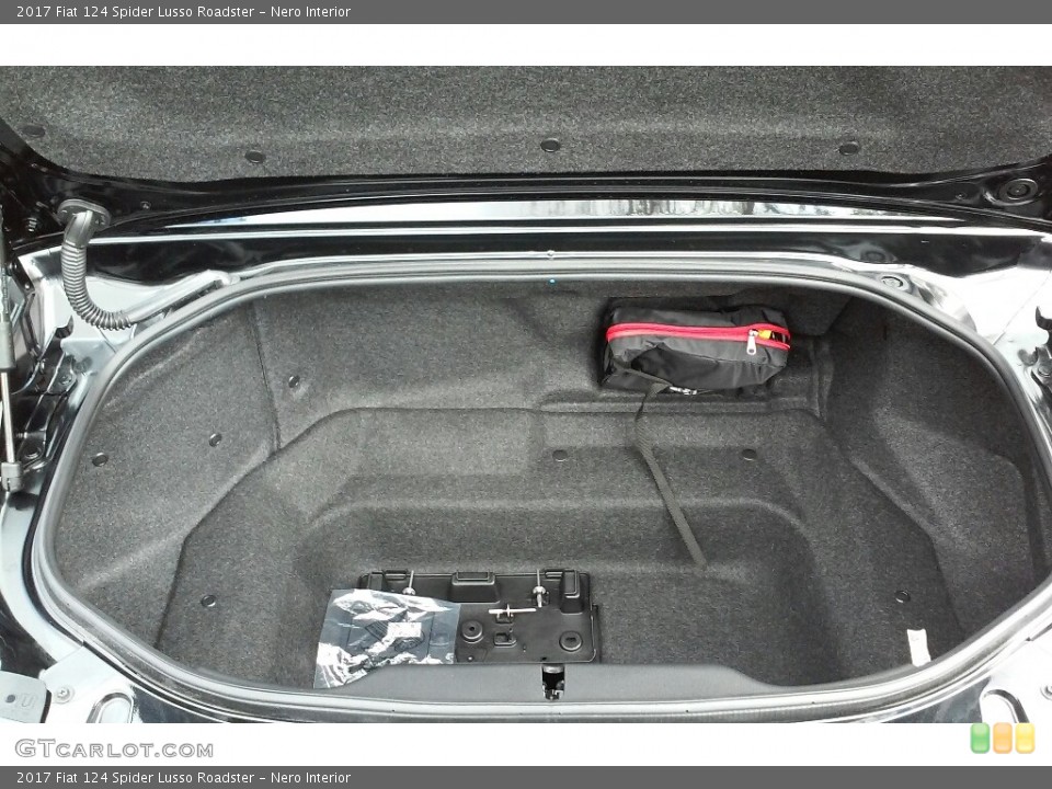 Nero Interior Trunk for the 2017 Fiat 124 Spider Lusso Roadster #116525079