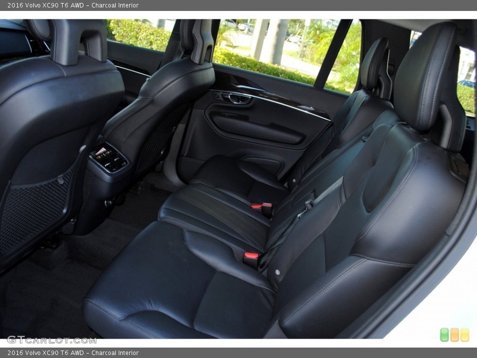 Charcoal Interior Rear Seat for the 2016 Volvo XC90 T6 AWD #116527917
