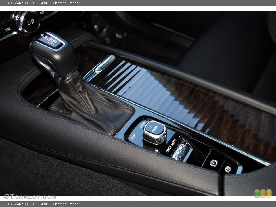 Charcoal Interior Transmission for the 2016 Volvo XC90 T6 AWD #116528023