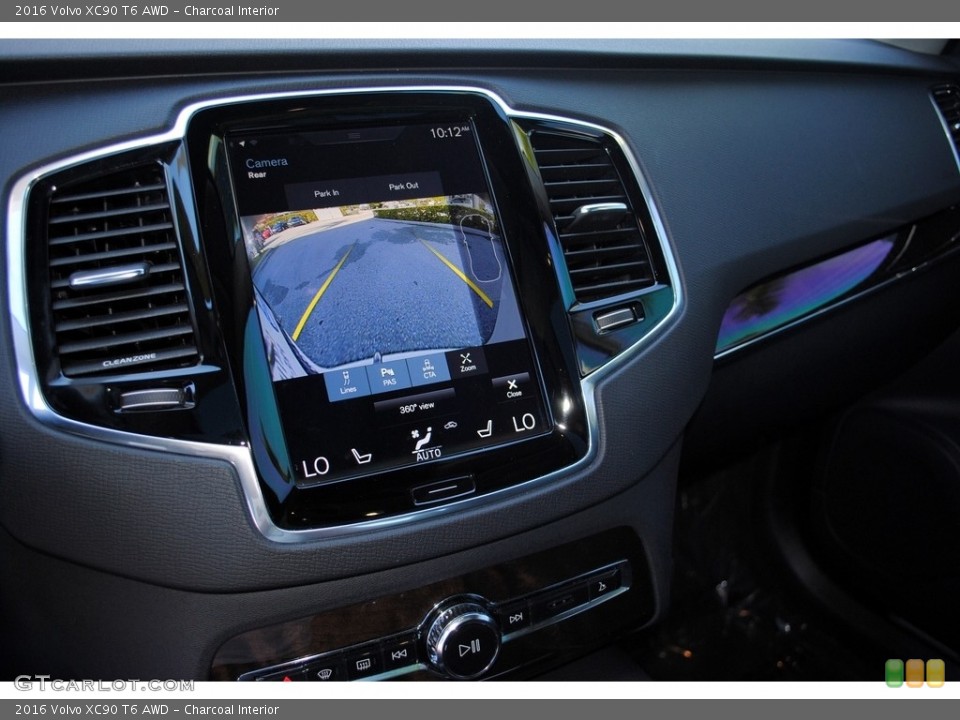 Charcoal Interior Controls for the 2016 Volvo XC90 T6 AWD #116528038