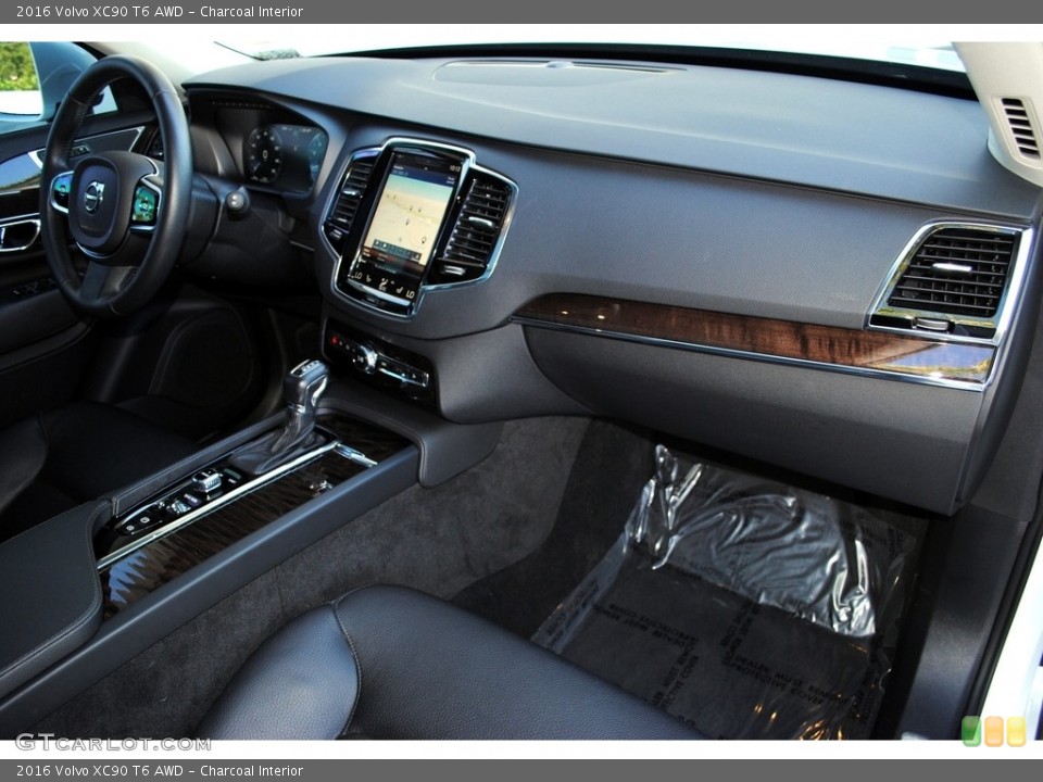 Charcoal Interior Dashboard for the 2016 Volvo XC90 T6 AWD #116528091