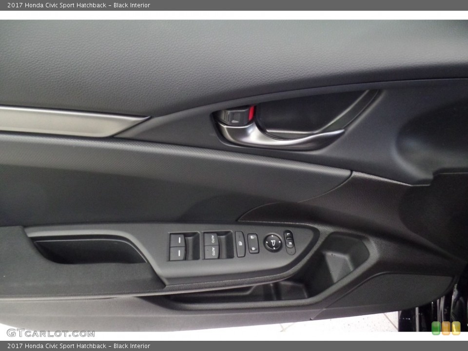 Black Interior Door Panel for the 2017 Honda Civic Sport Hatchback #116529429