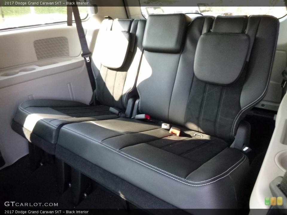 Black Interior Rear Seat for the 2017 Dodge Grand Caravan SXT #116529552