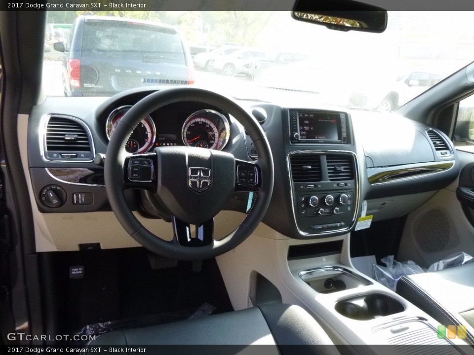 Black Interior Dashboard for the 2017 Dodge Grand Caravan SXT #116529573