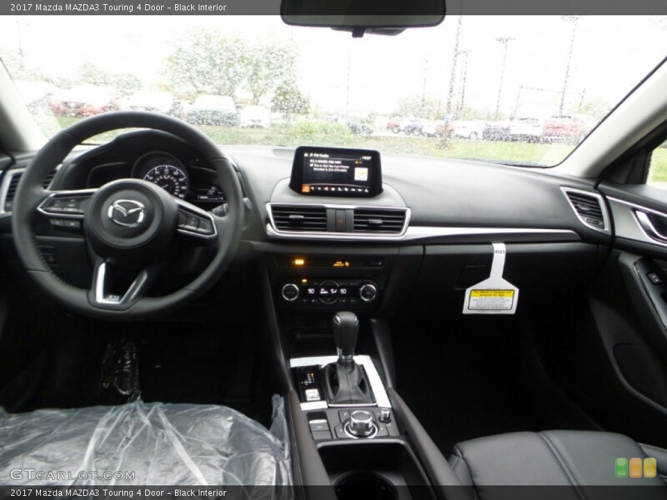 Black Interior Dashboard for the 2017 Mazda MAZDA3 Touring 4 Door #116531562