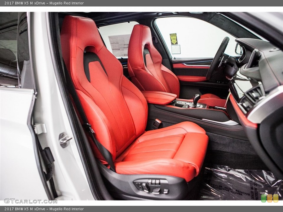 Mugello Red 2017 BMW X5 M Interiors