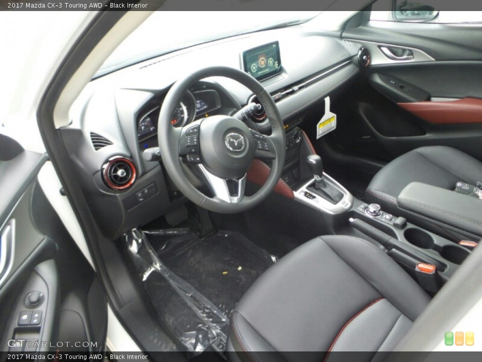 Black Interior Photo for the 2017 Mazda CX-3 Touring AWD #116545845