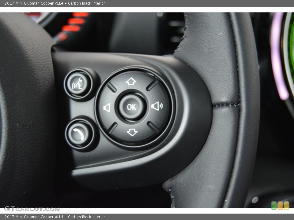 Carbon Black Interior Controls for the 2017 Mini Clubman Cooper ALL4 #116548645