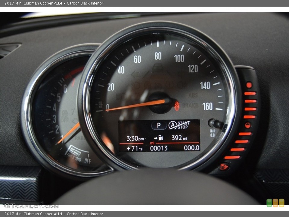 Carbon Black Interior Gauges for the 2017 Mini Clubman Cooper ALL4 #116548665