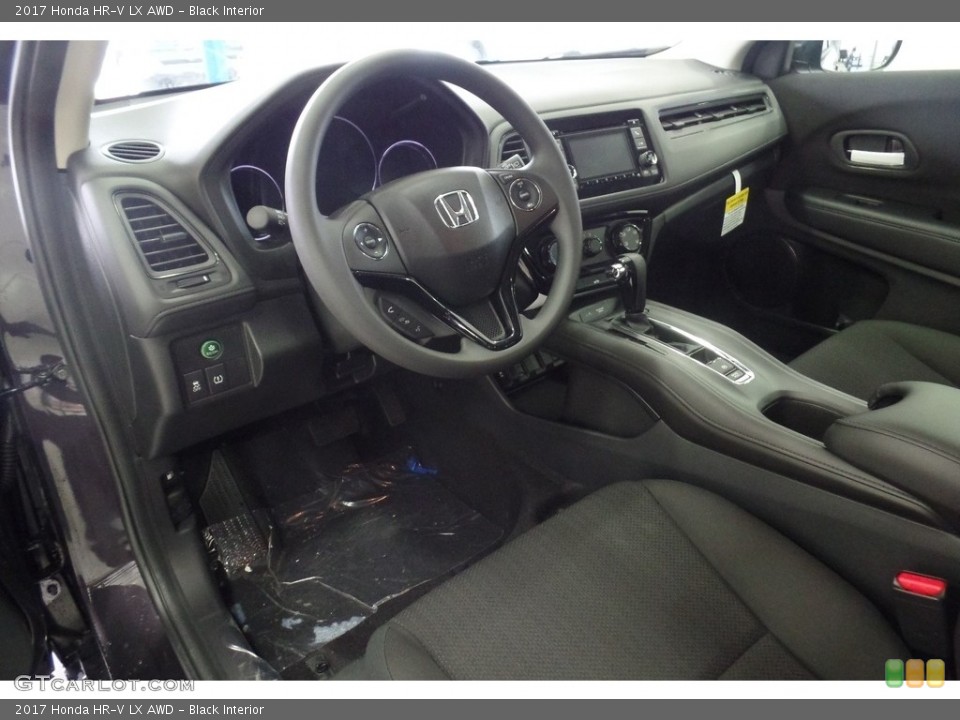 Black Interior Front Seat for the 2017 Honda HR-V LX AWD #116550441