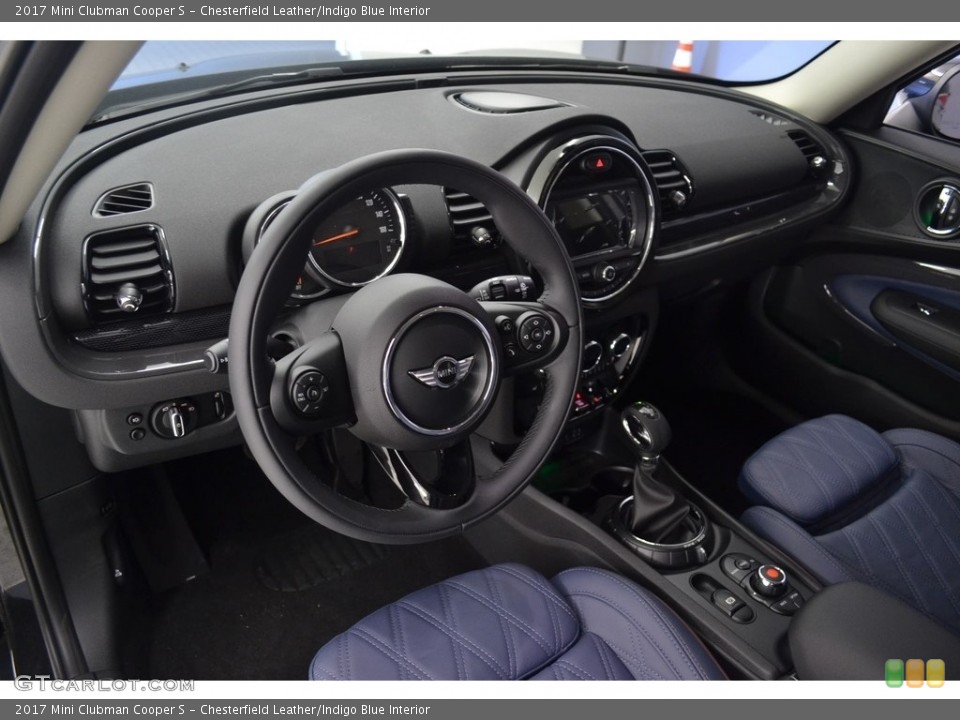 Chesterfield Leather/Indigo Blue Interior Prime Interior for the 2017 Mini Clubman Cooper S #116552160