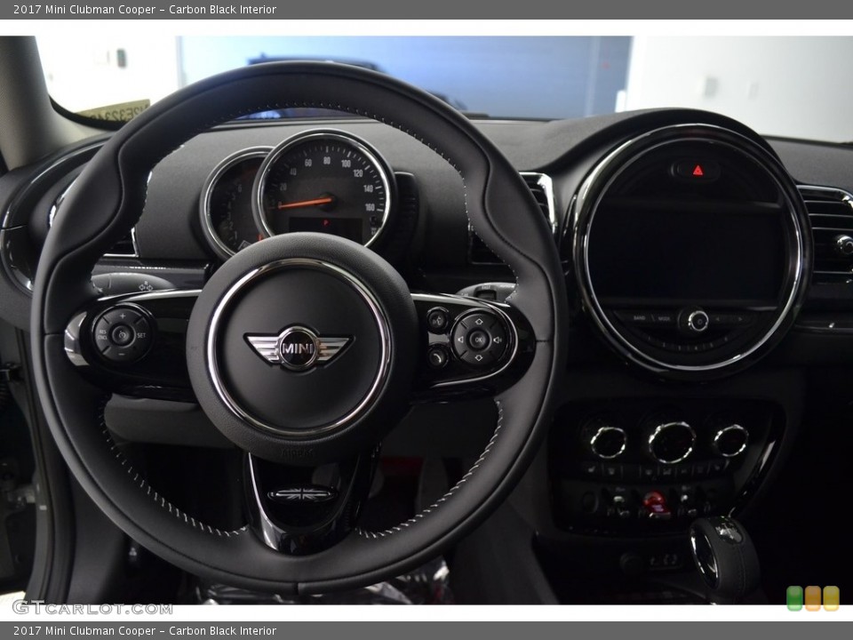 Carbon Black Interior Steering Wheel for the 2017 Mini Clubman Cooper #116552589
