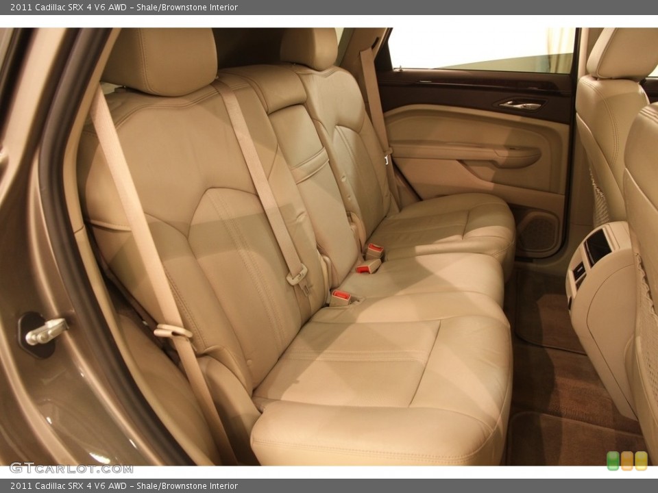 Shale/Brownstone Interior Rear Seat for the 2011 Cadillac SRX 4 V6 AWD #116555242