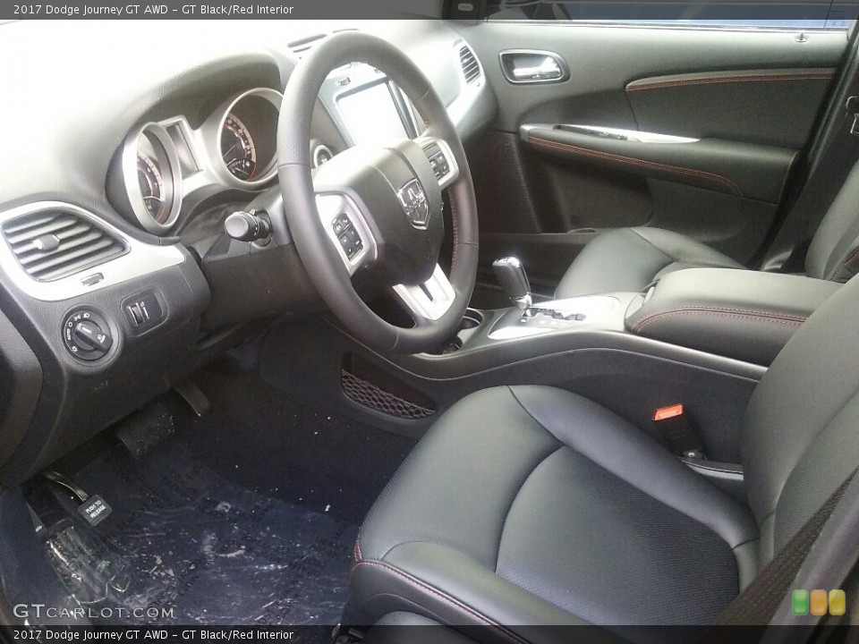 GT Black/Red Interior Photo for the 2017 Dodge Journey GT AWD #116556463