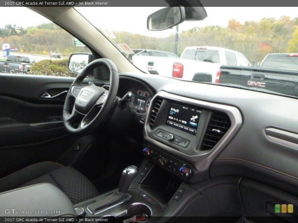 Jet Black Interior Dashboard for the 2017 GMC Acadia All Terrain SLE AWD #116557726