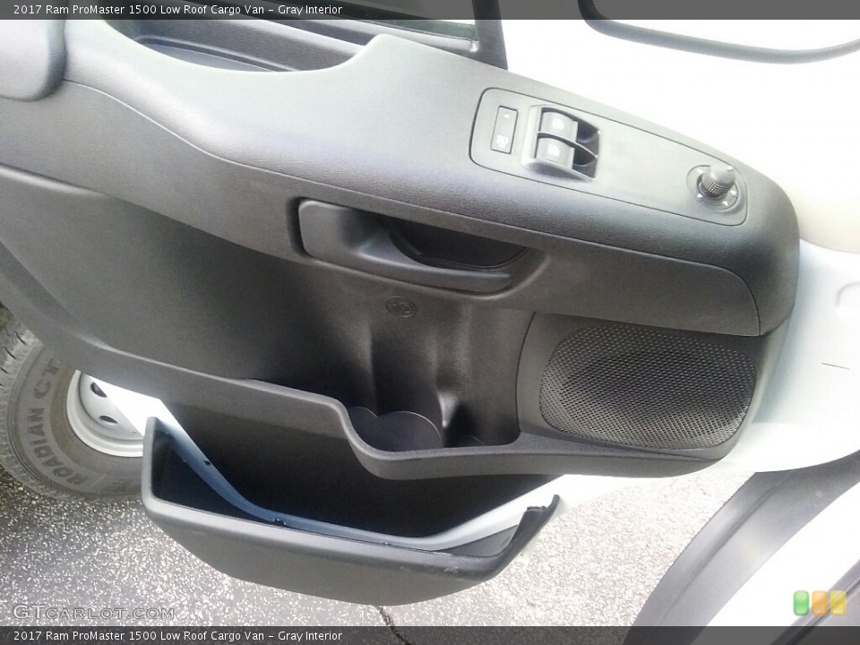 Gray Interior Door Panel for the 2017 Ram ProMaster 1500 Low Roof Cargo Van #116557930