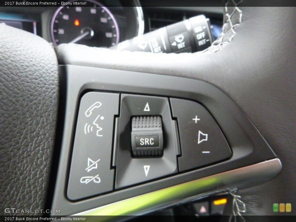 Ebony Interior Controls for the 2017 Buick Encore Preferred #116559163