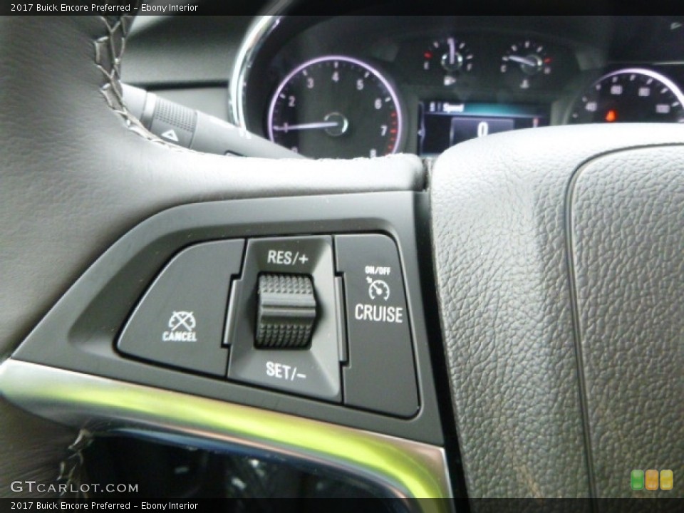 Ebony Interior Controls for the 2017 Buick Encore Preferred #116559184