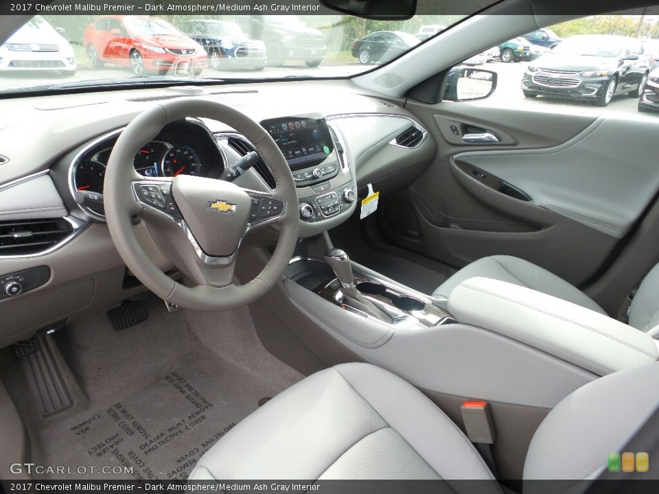 Dark Atmosphere/Medium Ash Gray Interior Photo for the 2017 Chevrolet Malibu Premier #116560480