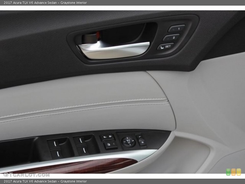 Graystone Interior Controls for the 2017 Acura TLX V6 Advance Sedan #116563108