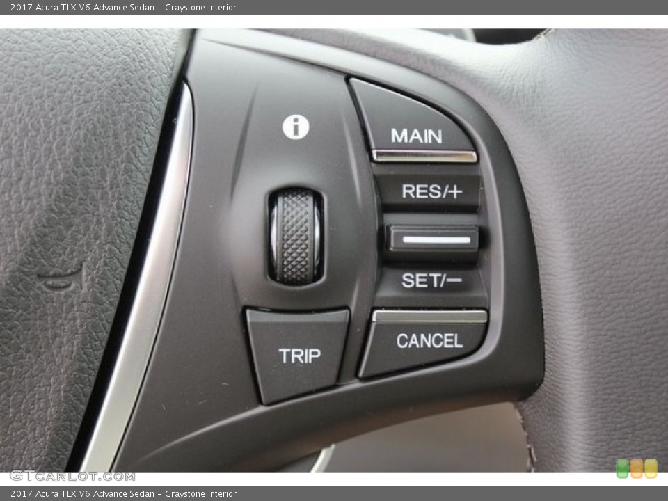 Graystone Interior Controls for the 2017 Acura TLX V6 Advance Sedan #116563330