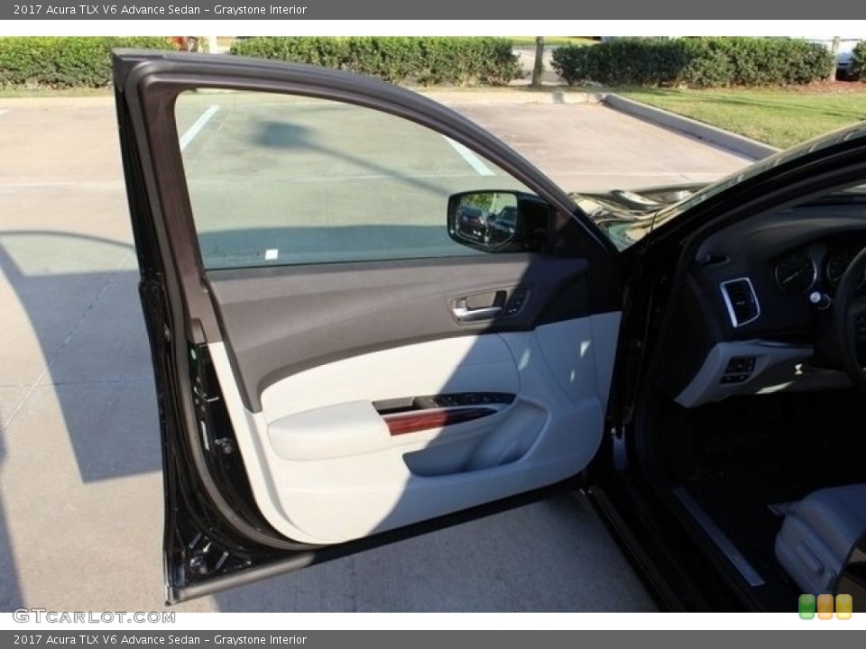 Graystone Interior Door Panel for the 2017 Acura TLX V6 Advance Sedan #116563828